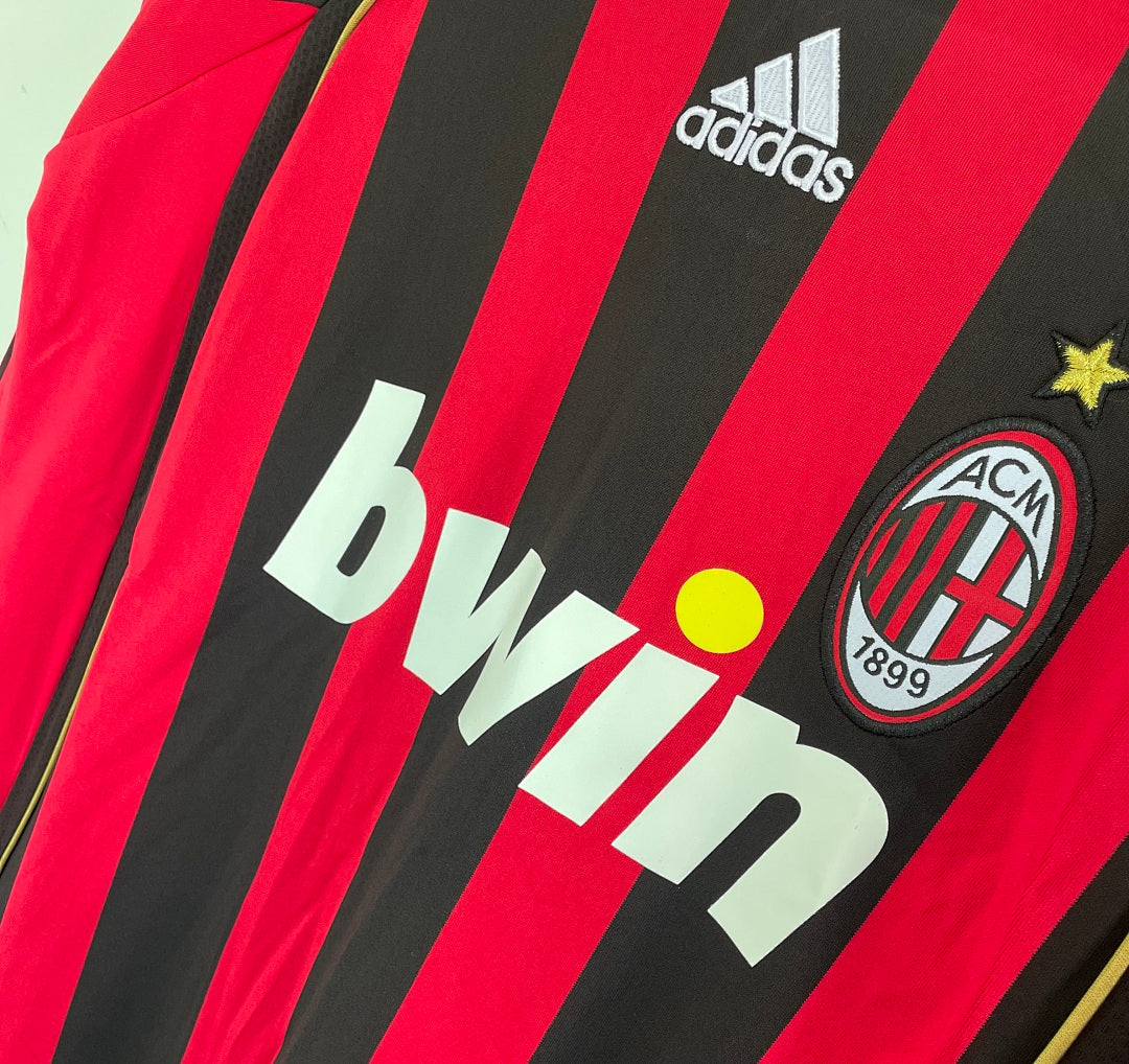 AC Milan 06/07 Home Long Sleeve Football Shirt