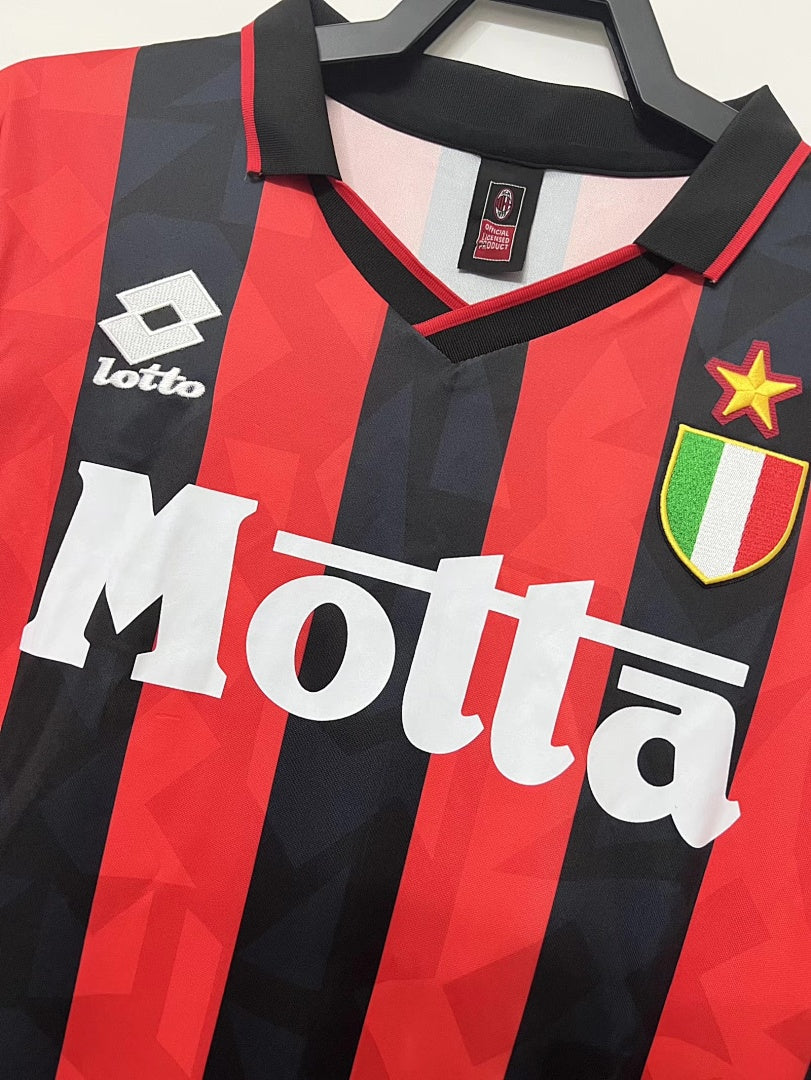 AC Milan 93/94 Home Football Shirt