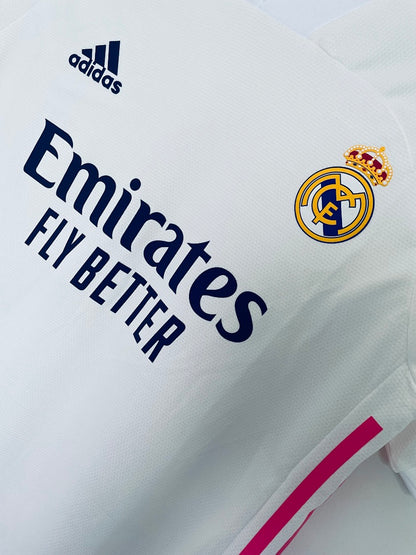 Real Madrid 2021 Home Player Version Football Shirt