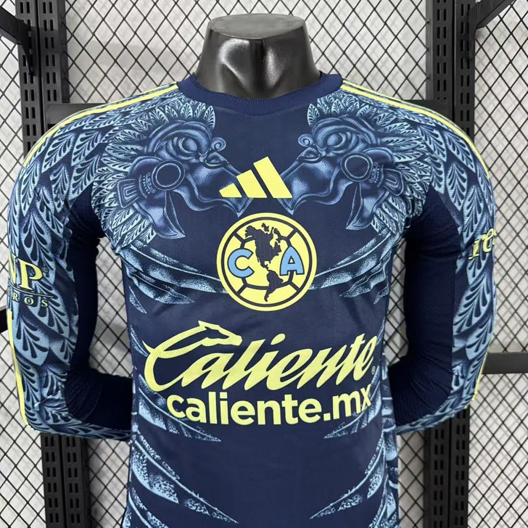 Club América 25/26 Away Long Sleeve Football Shirt