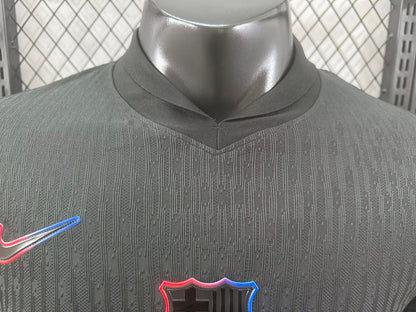 Barcelona 24/25 Away Long Sleeve Football Shirt