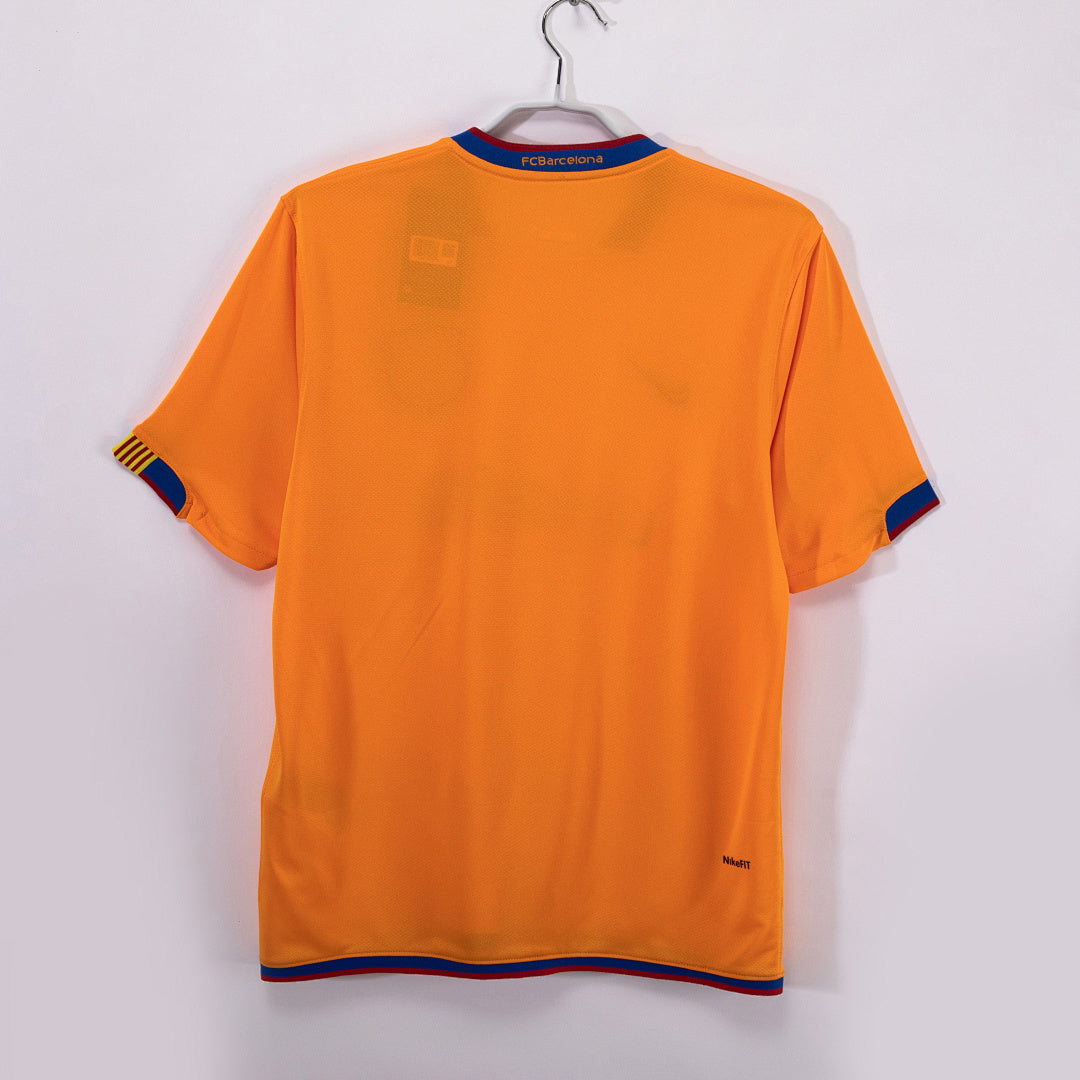 Barcelona 06/07 Away Orange Football Shirt