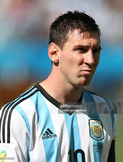 Argentina 2014 Home Player Version Football Shirt