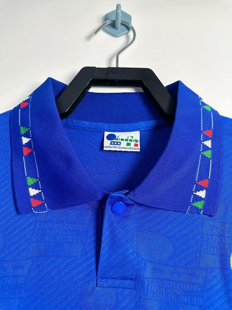 Italy 1994 Home Long Sleeve Football Shirt