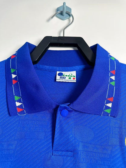 Italy 1994 Home Long Sleeve Football Shirt