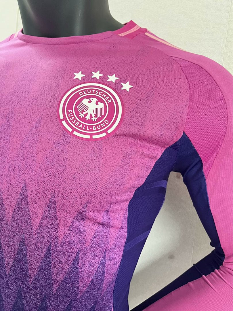 Germany 24/25 Away Long Sleeve Football Shirt