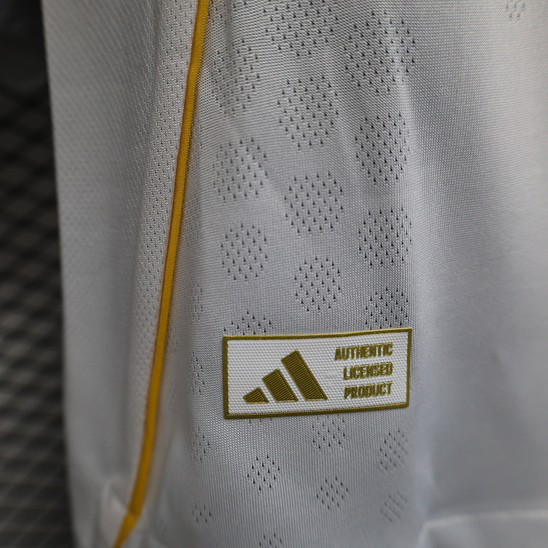 Real Madrid 25/26 Home Long Sleeve Football Shirt