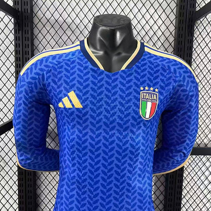 Italy 2026 Home Long Sleeve Football Shirt