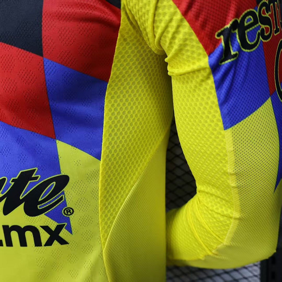 Club América 25/26 Home Long Sleeve Football Shirt