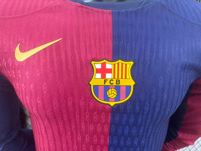 Barcelona 24/25 Home Long Sleeve Football Shirt