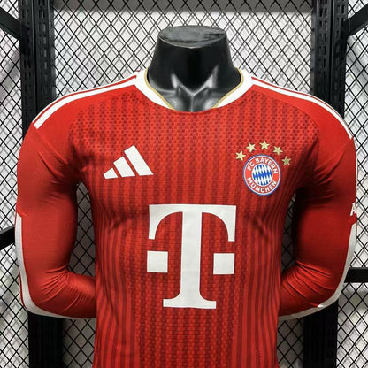 Bayern Munich 26/27 Home Long Sleeve Football Shirt