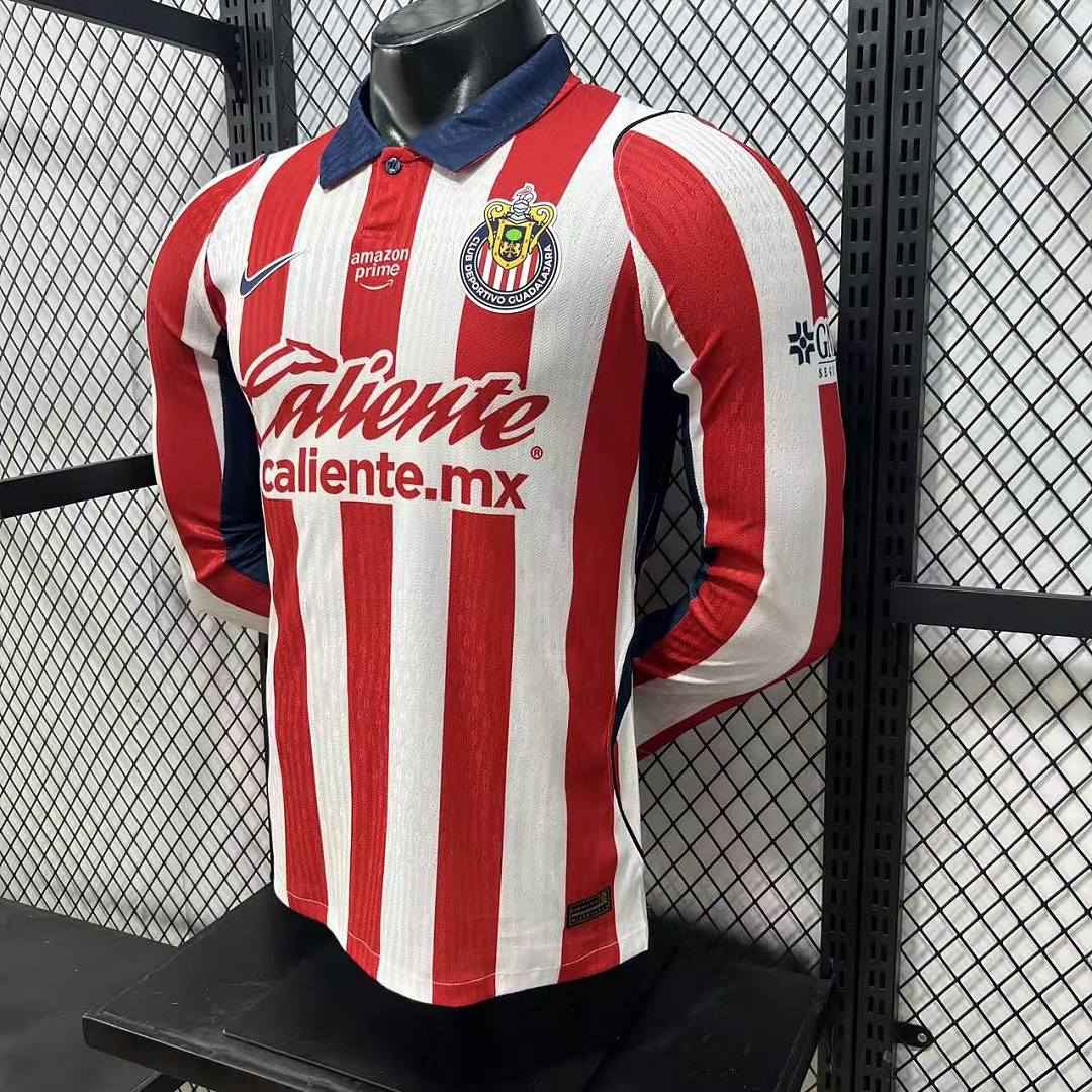 Chivas 26/27 Home Long Sleeve Football Shirt