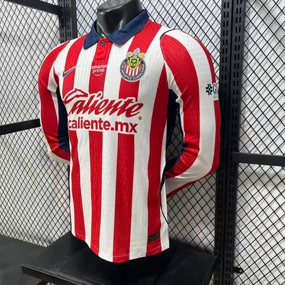 Chivas 26/27 Home Long Sleeve Football Shirt