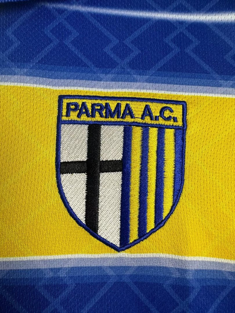 Parma 98/99 Home Long Sleeve Football Shirt