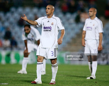 Real Madrid 06/07 Home Player Version Football Shirt