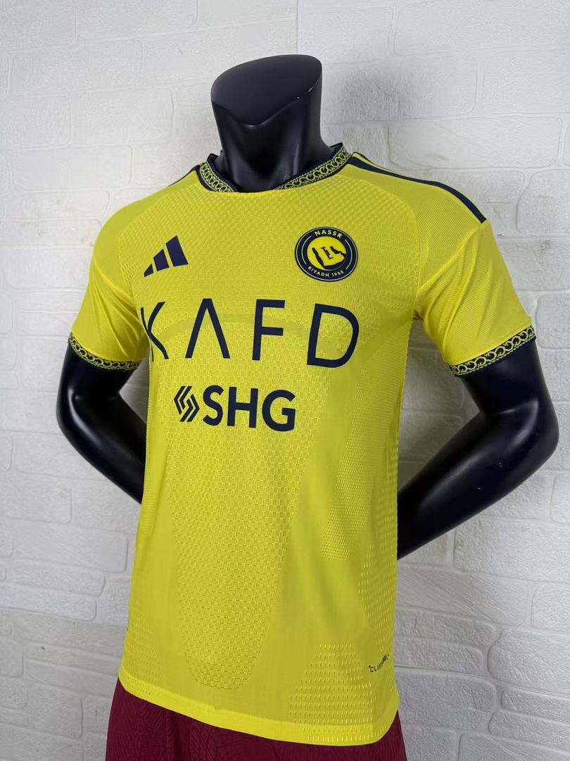 Al Nassr 26/27 Home Player Version Football Shirt