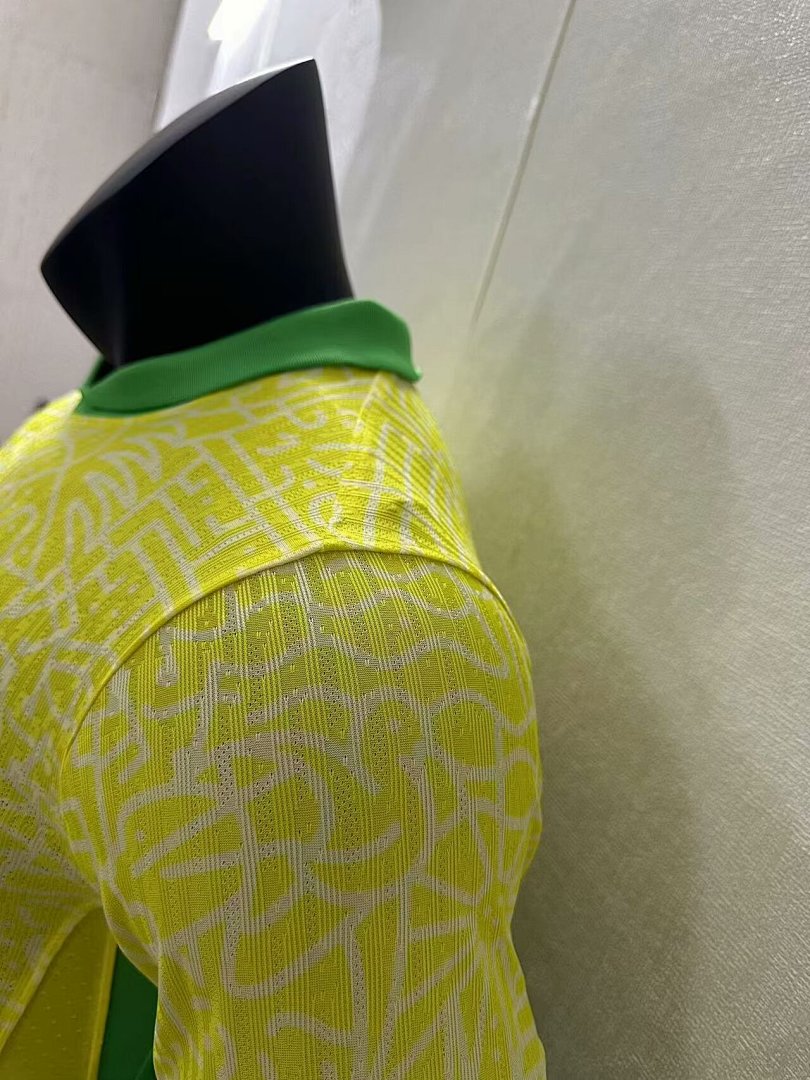 Brazil 24/25 Home Long Sleeve Football Shirt