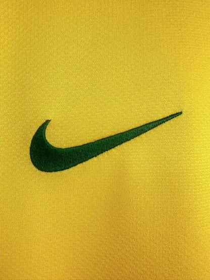 Brazil 2006 Home Long Sleeve Football Shirt