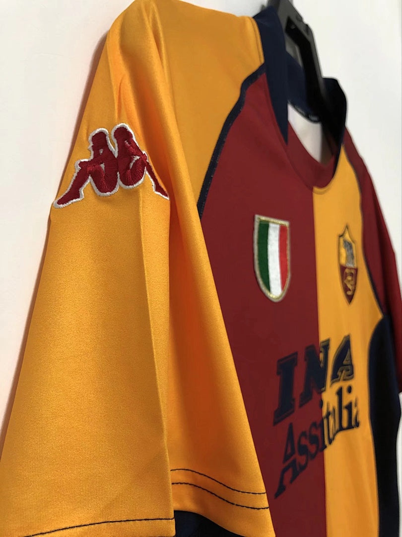 Roma 00/01 Home Football Shirt
