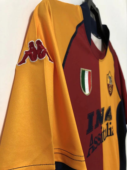 Roma 00/01 Home Football Shirt