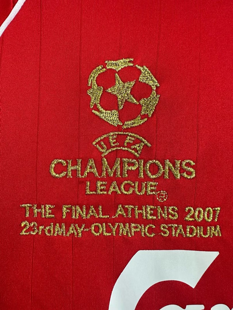 Liverpool 06/08 Home Long Sleeve Football Shirt