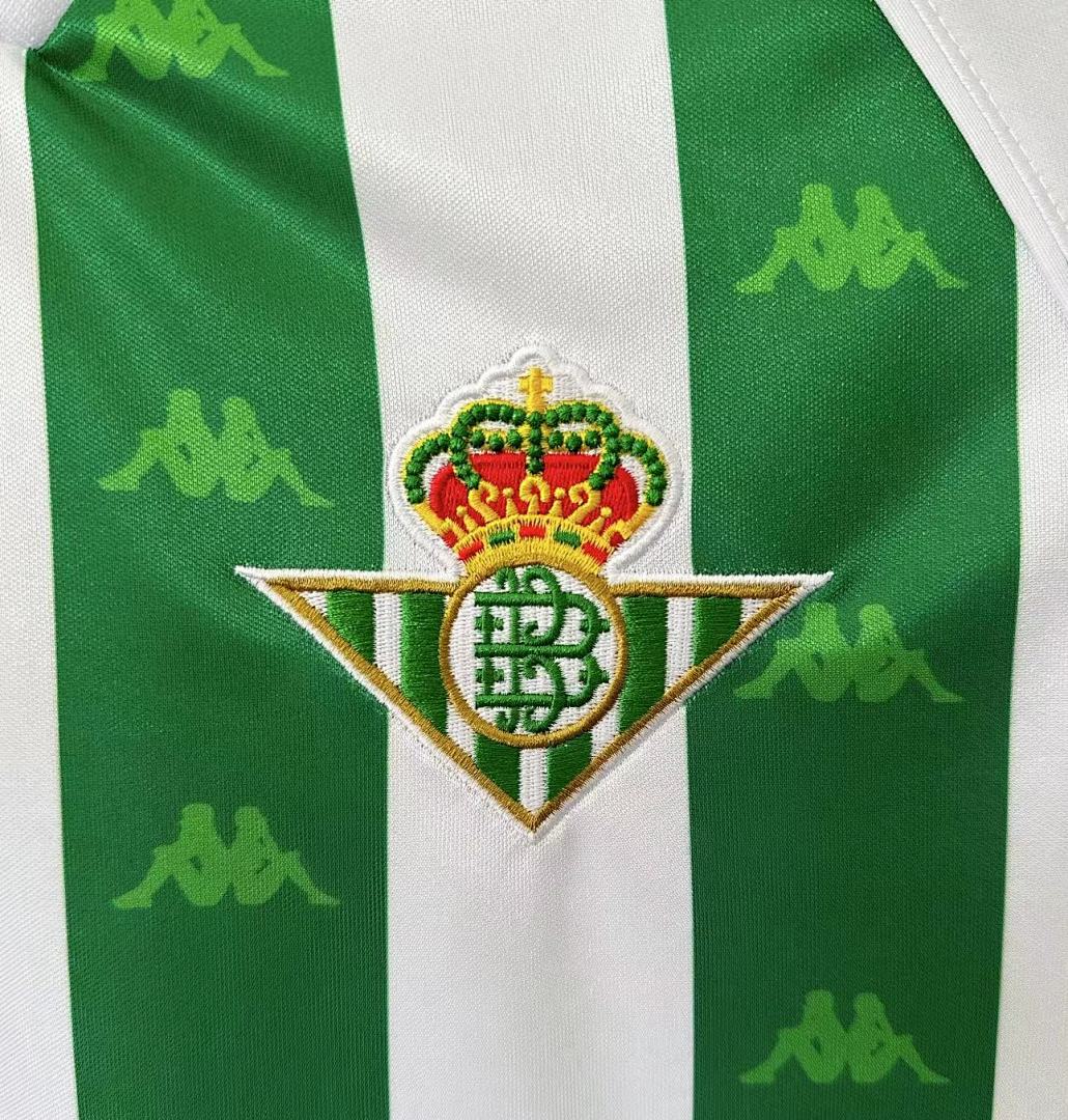 Real Betis 95/97 Home Long Sleeve Football Shirt